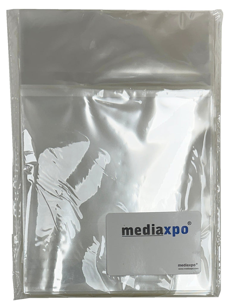 Mediaxpo OPP Plastic Bags OPP Plastic Wrap Bag for Standard Blu-Ray Case 14mm