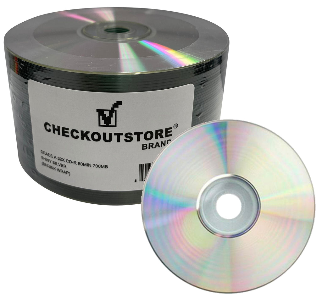 CheckOutStore 10 White Color CD/DVD Box up to 16 Discs