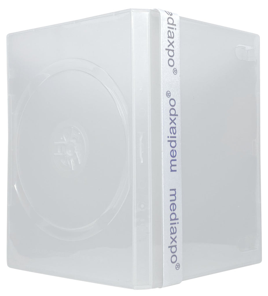  CheckOutStore (10) Premium Standard Single 1-Disc DVD Cases  14mm (Yellow) : Home & Kitchen