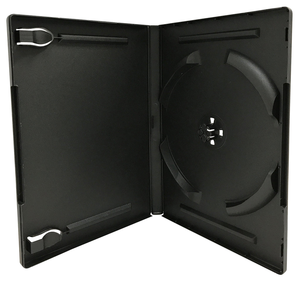 CheckOutStore Premium Standard Single 1-Disc DVD Cases 14mm White / 6